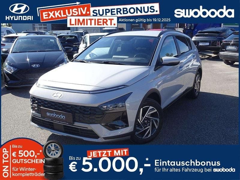 Grau Gebraucht 2024 Hyundai Bayon GO! SUV | € 18.980 (Superpreis) - Bild 1/3