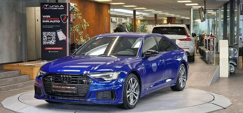Gebraucht Audi A6 S-Line 265 PS (194 kW) 2022 Blau Limousine