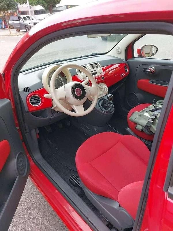 Gebraucht Fiat 500 Lounge 69 PS (50 kW) 2010 Rot Limousine