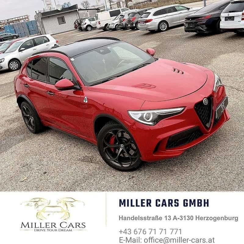 Gebraucht Alfa Romeo Stelvio Quadrifoglio 510 PS (375 kW) 2018 Rot SUV