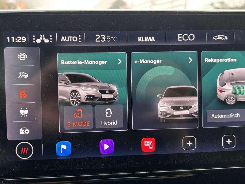 Gebraucht Seat Leon FR 204 PS (150 kW) 2021 Blau Kleinwagen