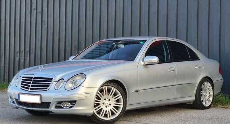 Grau Gebraucht 2007 Mercedes E280 Avantgarde Limousine | € 5.900 (Guter Preis) - Bild 1/4