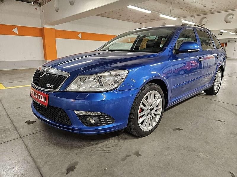 Gebraucht Skoda Octavia RS 170 PS (125 kW) 2010 Blau Kombi