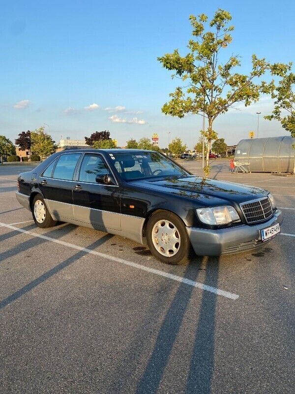 Schwarz Gebraucht 1993 Mercedes S600 Limousine | € 19.000 - Bild 1/4
