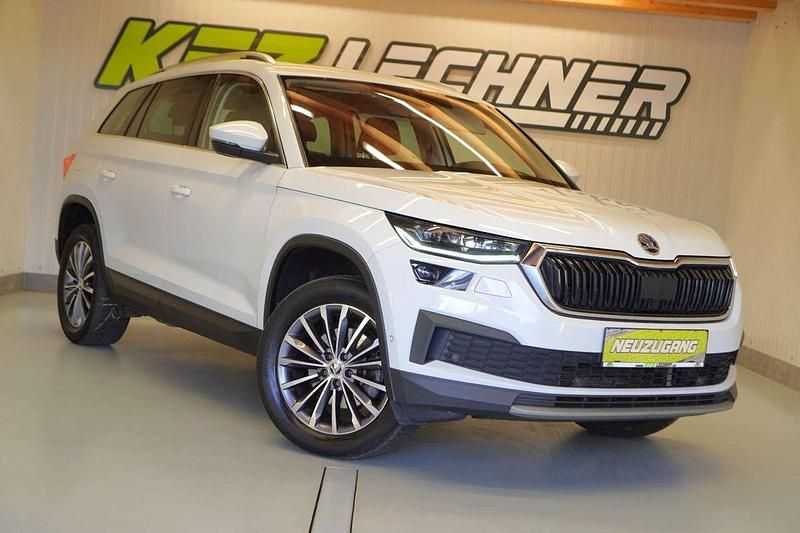 Gebraucht Skoda Kodiaq 150 PS (110 kW) 2021 Weiß SUV