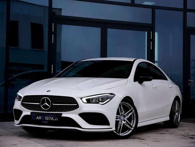 Gebraucht Mercedes CLA200 AMG line 150 PS (110 kW) 2020 Weiß Limousine