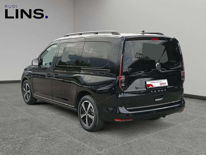 Gebraucht VW Caddy Maxi Dark Label 122 PS (89 kW) 2025 Schwarz  metallicperleffektno Van / Kleinbus