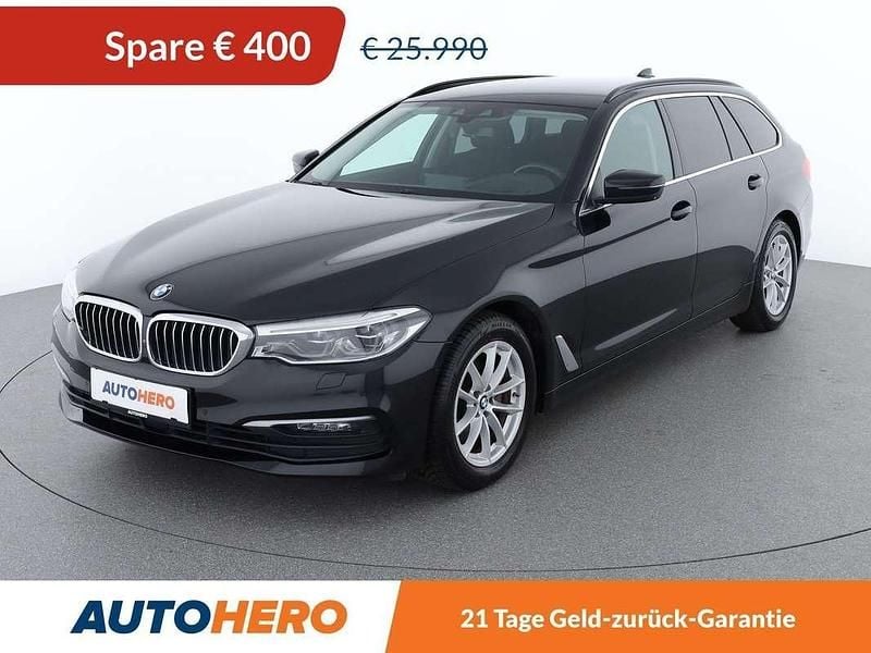 Schwarz Gebraucht 2018 BMW 520 Kombi | € 25.590 (Fairer Preis) - Bild 1/3