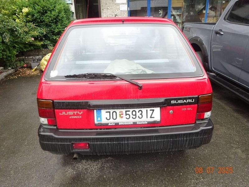 Gebraucht Subaru Justy 54 PS (39 kW) 1993 Rot Kleinwagen