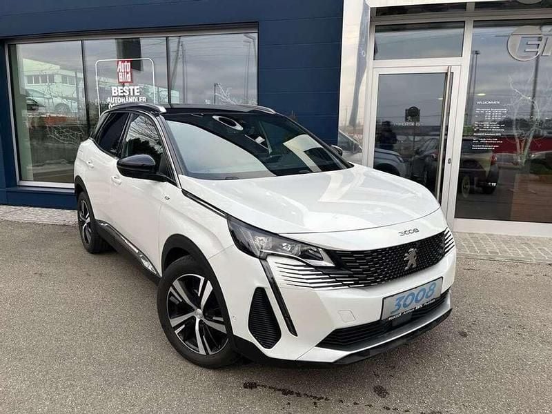 Gebraucht Peugeot 3008 GT 131 PS (96 kW) 2021 Weiß SUV
