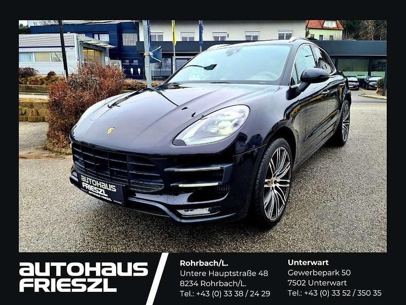 Schwarz Gebraucht 2018 Porsche Macan Turbo SUV | € 35.900 (Fairer Preis) - Bild 1/4