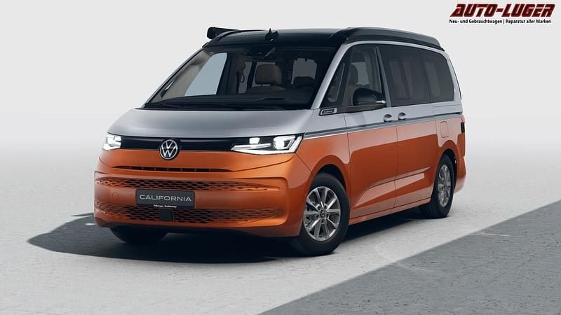Neu VW California Highline 2025 Monosilber met./energetic orange met. dach schwarz Van