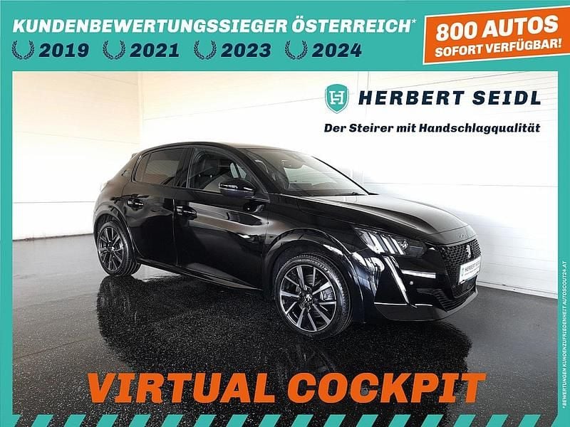 Schwarz Gebraucht 2023 Peugeot e-208 GT-line Kleinwagen | € 23.480 (Fairer Preis) - Bild 1/4