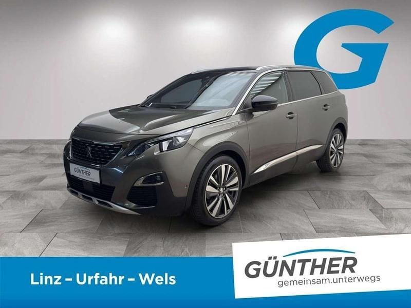 Braun Gebraucht 2018 Peugeot 5008 GT-line Van / Kleinbus | € 17.989 (Fairer Preis) - Bild 1/4