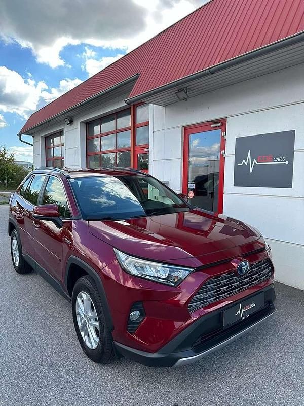 Rot Gebraucht 2019 Toyota RAV4 Hybrid SUV | € 31.900 (Fairer Preis) - Bild 1/4
