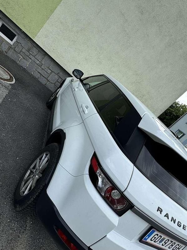 Gebraucht Land Rover Range Rover evoque Pure 150 PS (110 kW) 2014 Weiß SUV