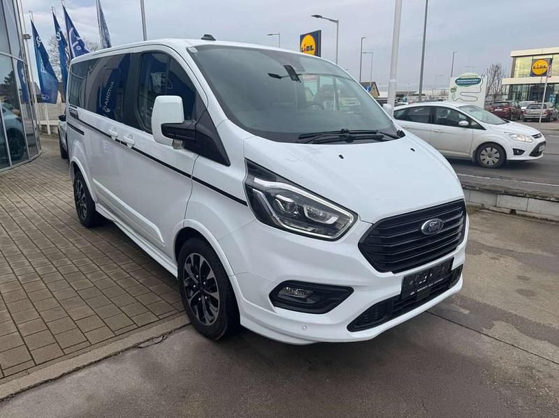 Gebraucht Ford Tourneo Sport 185 PS (136 kW) 2021 Weiß Van / Kleinbus