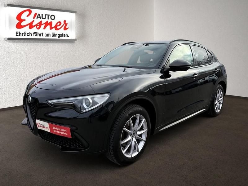 Gebraucht Alfa Romeo Stelvio Tech Edition 280 PS (205 kW) 2019 Schwarz SUV