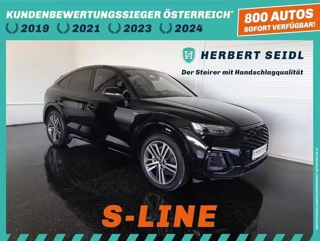 Gebraucht Audi Q5 S-Line 367 PS (269 kW) 2022 Mythosschwarzmetallic SUV