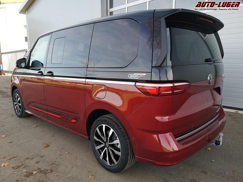 Neu VW Multivan Edition 2026 Deepblack perleffekt / fortanarot met. Van