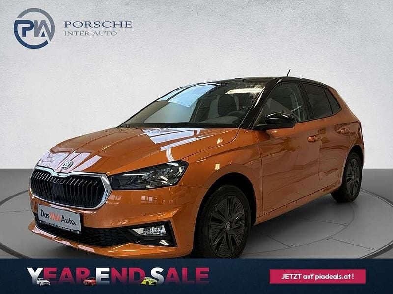 Gebraucht Skoda Fabia Selection 95 PS (69 kW) 2025 Mittelorange  metallic Kleinwagen