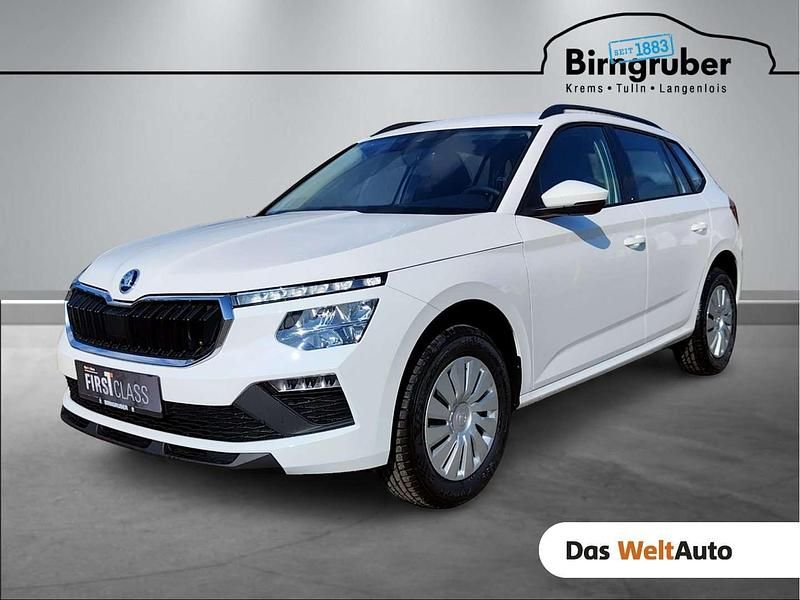 Weiss normal Gebraucht 2025 Skoda Kamiq Essence SUV | € 23.970 (Guter Preis) - Bild 1/4
