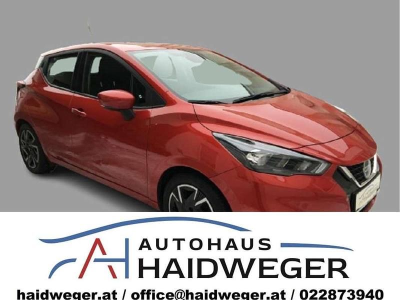 Rot Gebraucht 2022 Nissan Micra N-Way Limousine | € 13.690 (Fairer Preis) - Bild 1/4