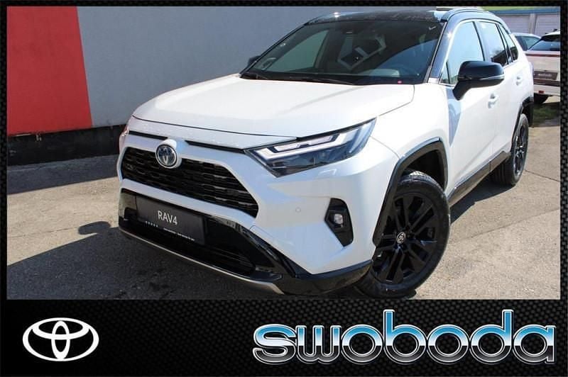 Platinum pearlwhite weiß Gebraucht 2025 Toyota RAV4 Hybrid Style SUV | € 41.980 (Guter Preis) - Bild 1/4