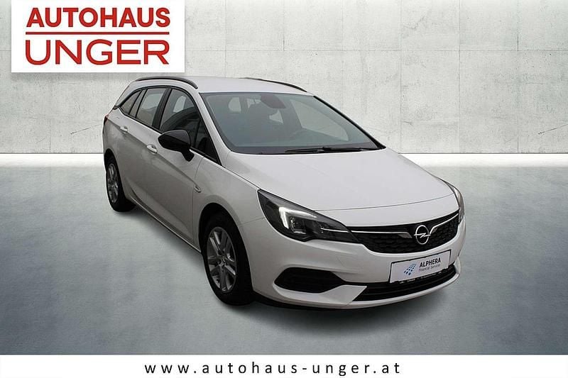 Gebraucht Opel Astra Edition 110 PS (80 kW) 2022 Weiß Kombi