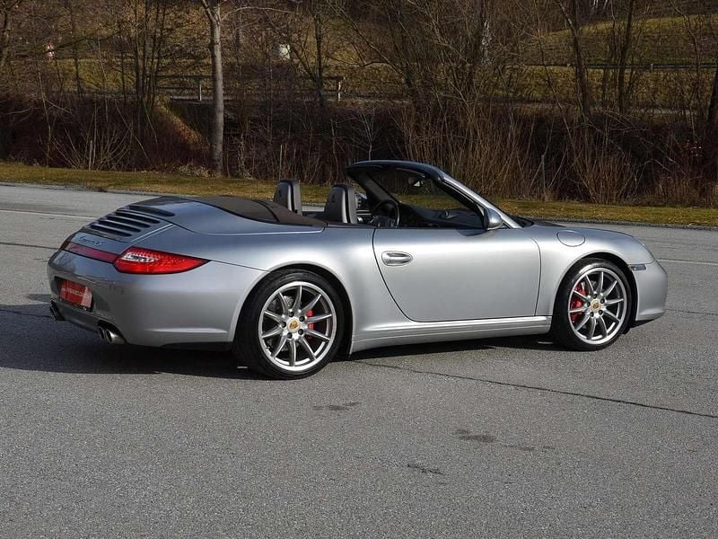 Gebraucht Porsche 911 Carrera 4S Cabriolet 385 PS (283 kW) 2010 Silber Cabrio