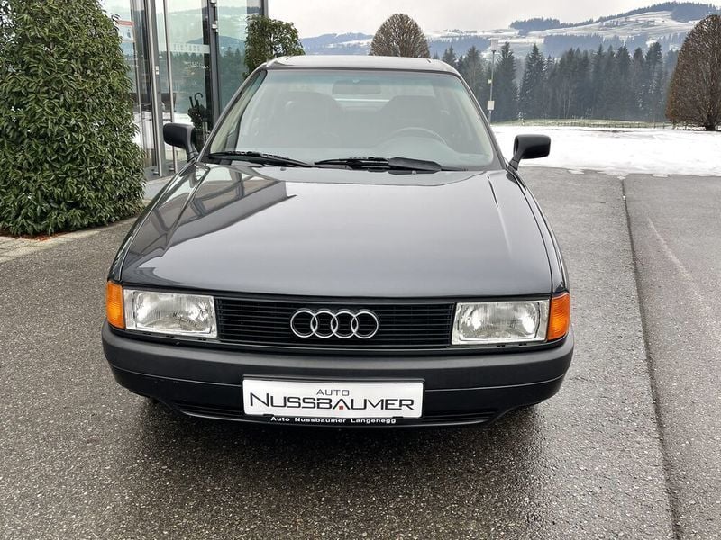 Gebraucht Audi 80 Sport 113 PS (83 kW) 1987 Schwarz Limousine