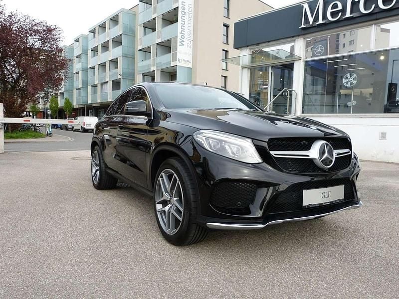 Schwarz Gebraucht 2017 Mercedes GLE350 Coupé | € 44.500 (Teuer) - Bild 1/4