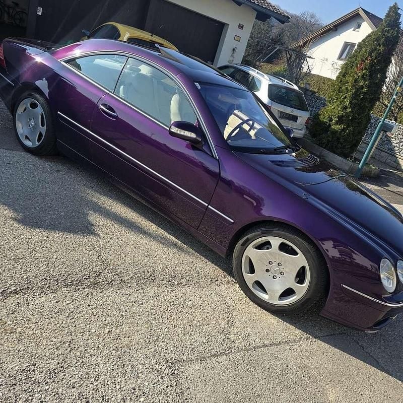 Gebraucht Mercedes CL500 306 PS (225 kW) 2002 Violett Coupé