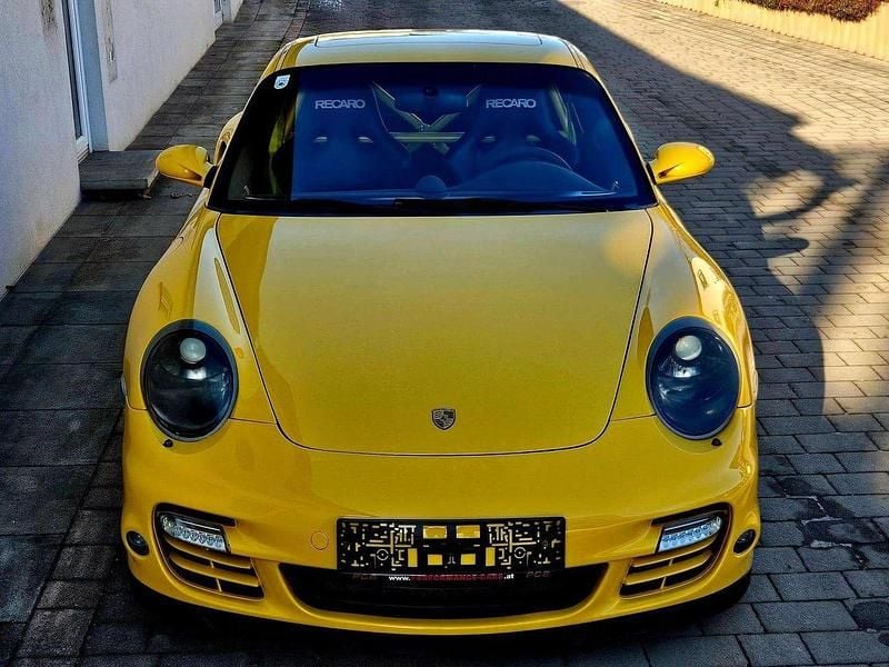 Gebraucht Porsche 997 Turbo 480 PS (353 kW) 2007 Gelb Coupé