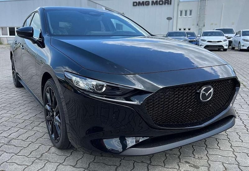 Neu Mazda 3 Homura-Line 140 PS (102 kW) 2025 Schwarz Limousine