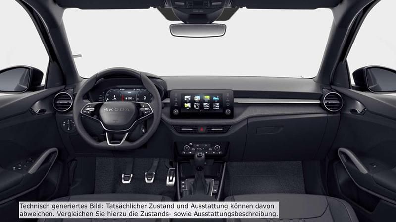 Neu Skoda Fabia Selection 116 PS (85 kW) 2025 Schwarz Limousine
