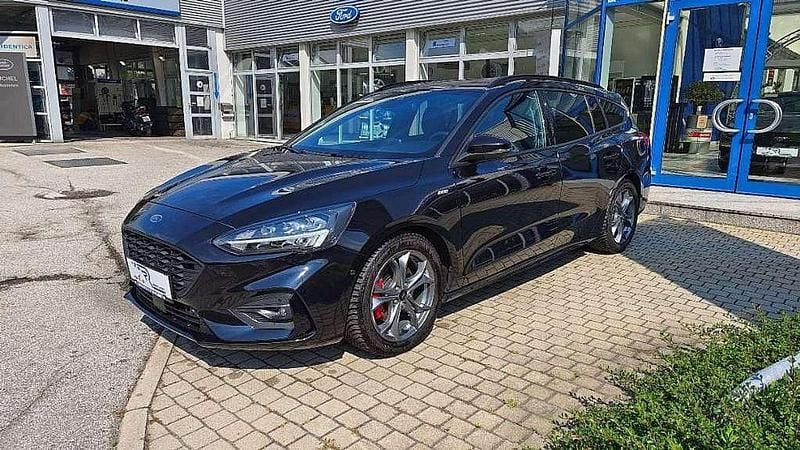 Gebraucht Ford Focus ST-Line X 125 PS (91 kW) 2021 Schwarz Kombi