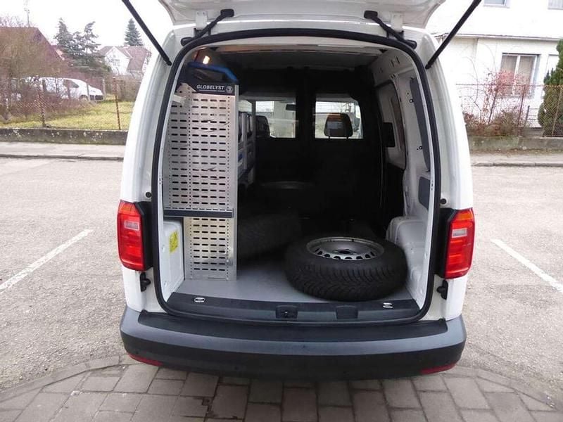 Gebraucht VW Caddy 122 PS (89 kW) 2019 Weiß Van / Kleinbus