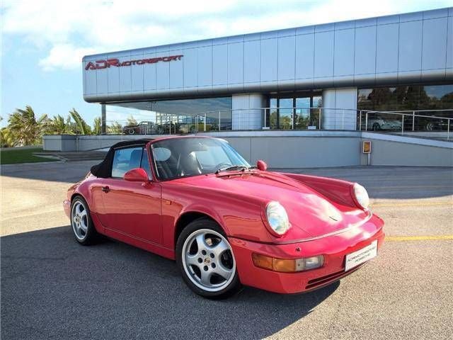 Gebraucht Porsche 911 Carrera Cabriolet 250 PS (183 kW) 1990 Rot Cabrio
