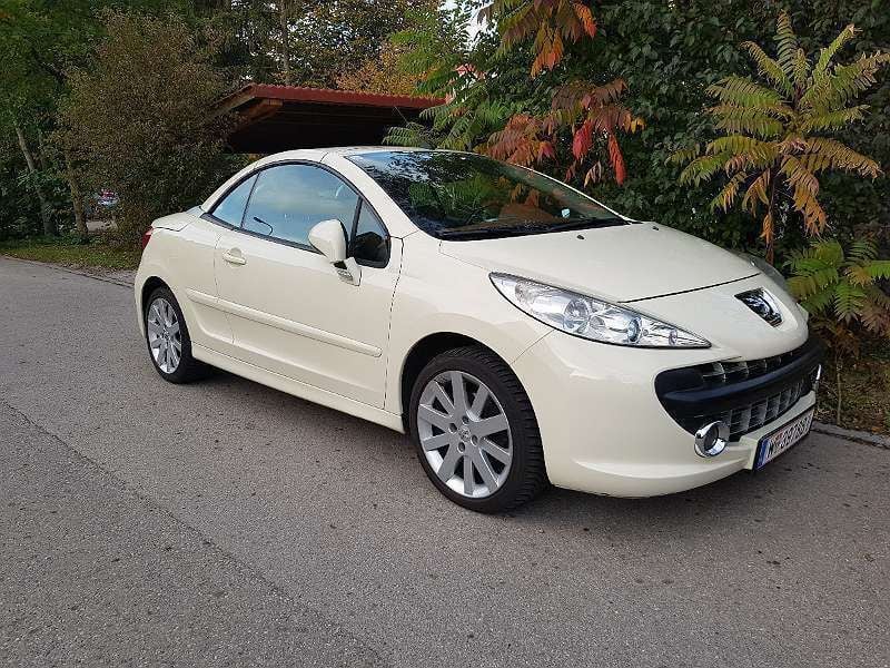 Verkauft Peugeot 207 CC 207 Cabrio 1.6., gebraucht 2008, 153.788 km in ...