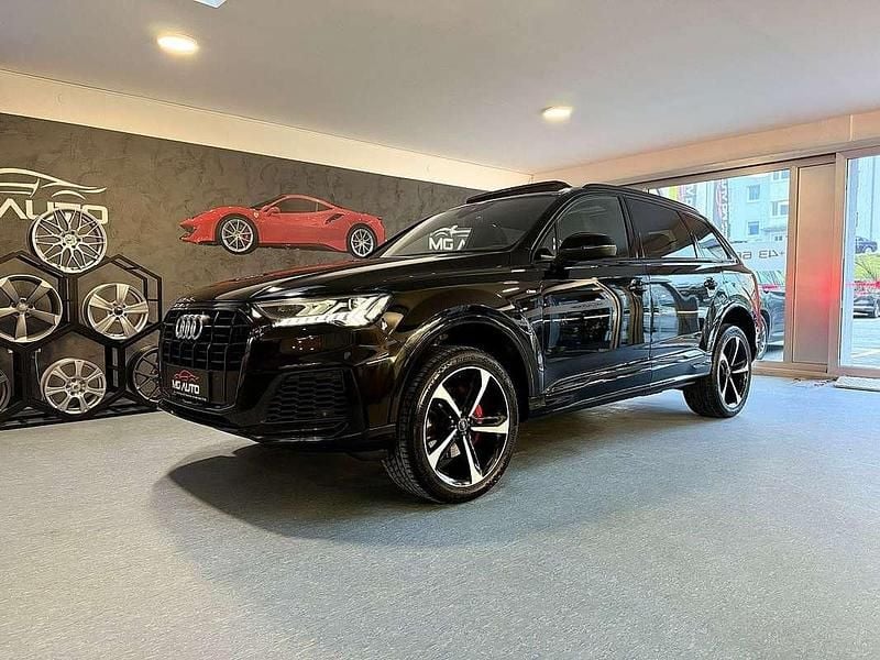 Schwarz Gebraucht 2020 Audi Q7 Black Edition SUV | € 62.990 (Etwas zu teuer) - Bild 1/3