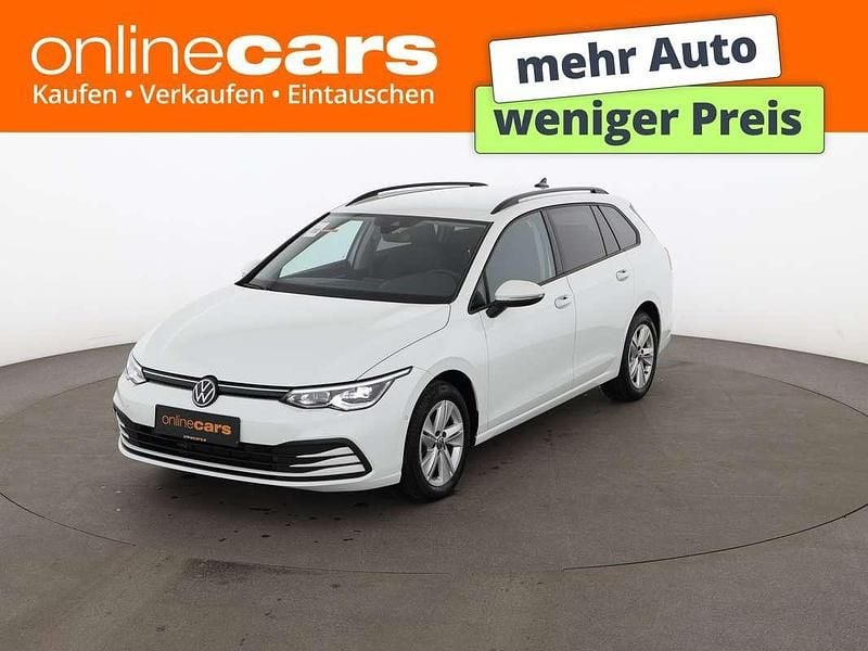 Gebraucht VW Golf VIII Life 131 PS (96 kW) 2023 Weiß Kombi