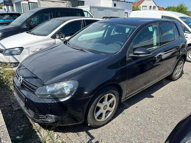 Schwarz Gebraucht 2009 VW Golf VI Comfortline Limousine | € 2.990 (Superpreis) - Bild 1/4