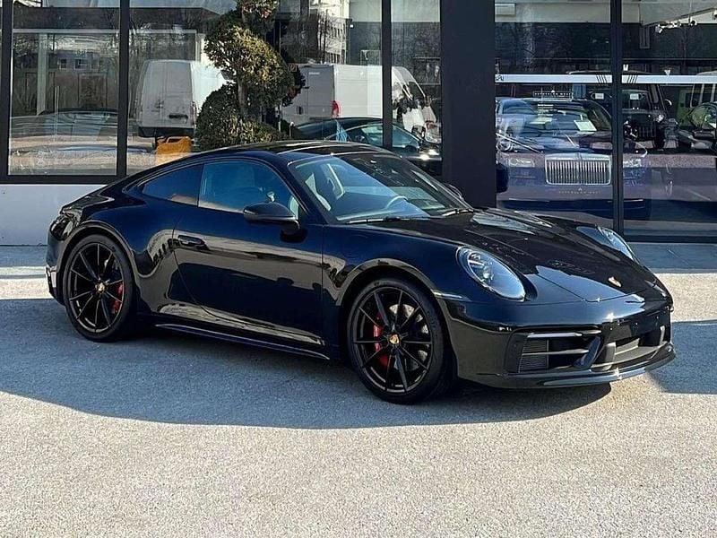 Schwarz Gebraucht 2020 Porsche 911 Carrera 4S Coupé | € 169.900 - Bild 1/4