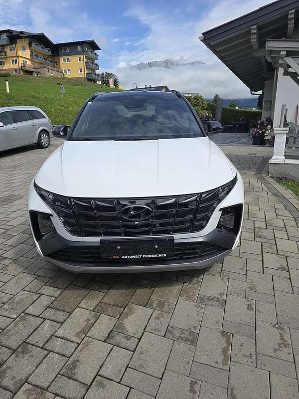 Gebraucht Hyundai Tucson N Line 136 PS (100 kW) 2023 Weiß SUV