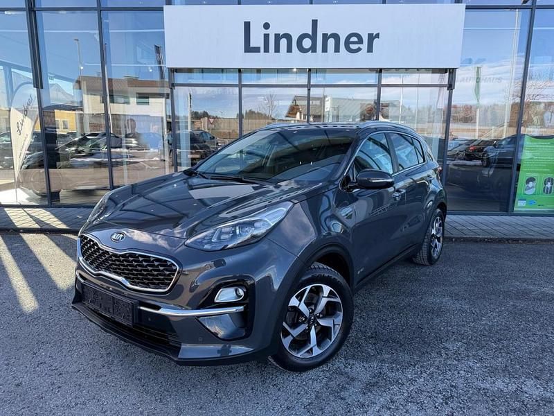 Gebraucht Kia Sportage Gold 177 PS (130 kW) 2019 Mittelgrau  normal SUV