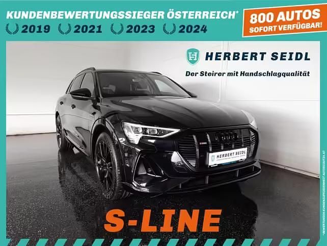 Schwarz Gebraucht 2022 Audi e-tron S-Line SUV | € 42.880 (Teuer) - Bild 1/4