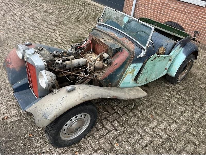Gebraucht MG TD 90 PS (66 kW) 1953 Dunkelgrün Cabrio