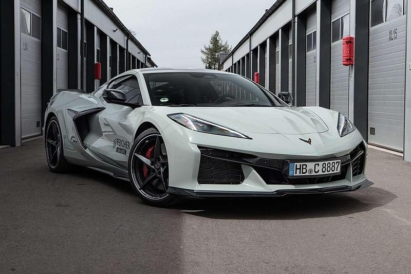 Grün Gebraucht 2024 Chevrolet Corvette E-Ray Coupé | € 219.331 - Bild 1/4