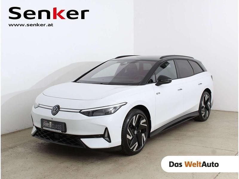 Weiss normal Gebraucht 2025 VW ID.7 GTX Kombi | € 59.990 (Etwas zu teuer) - Bild 1/4